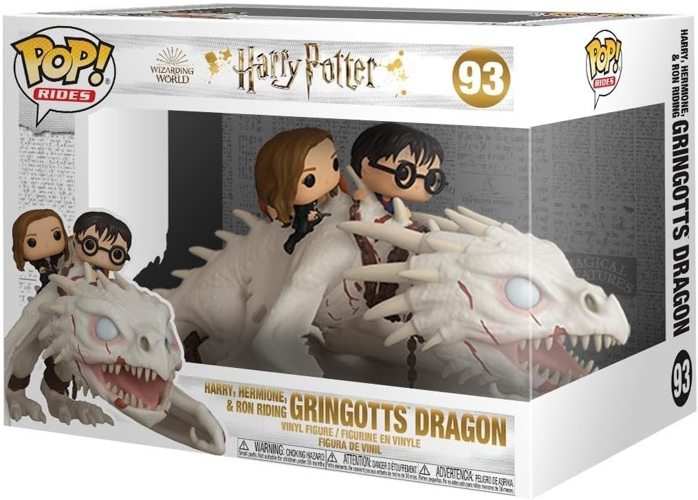 DRAGON with harry, ron & hermione