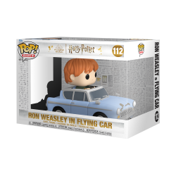 RON WEASLEY in flying car